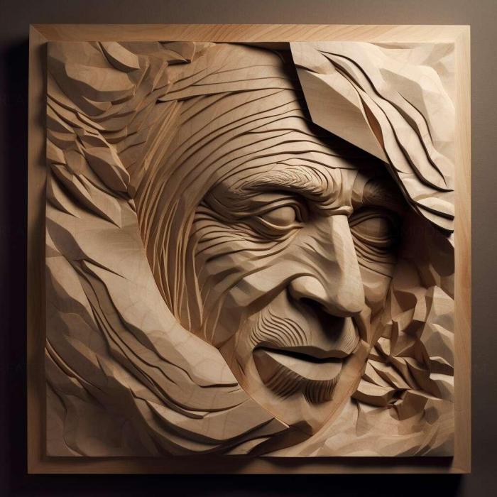 نموذج ثلاثي الأبعاد لآلة CNC 3D Art 